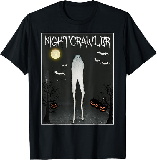 Haunted Walking Pants Cryptid Fresno Nightcrawler Halloween T-Shirt - T-Shirt | Black