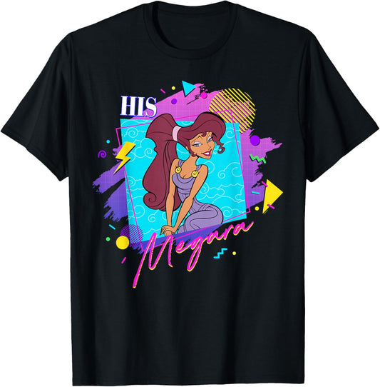 Disney Hercules Valentine’s Couples Matching His Megara T-Shirt - T-Shirt | Black
