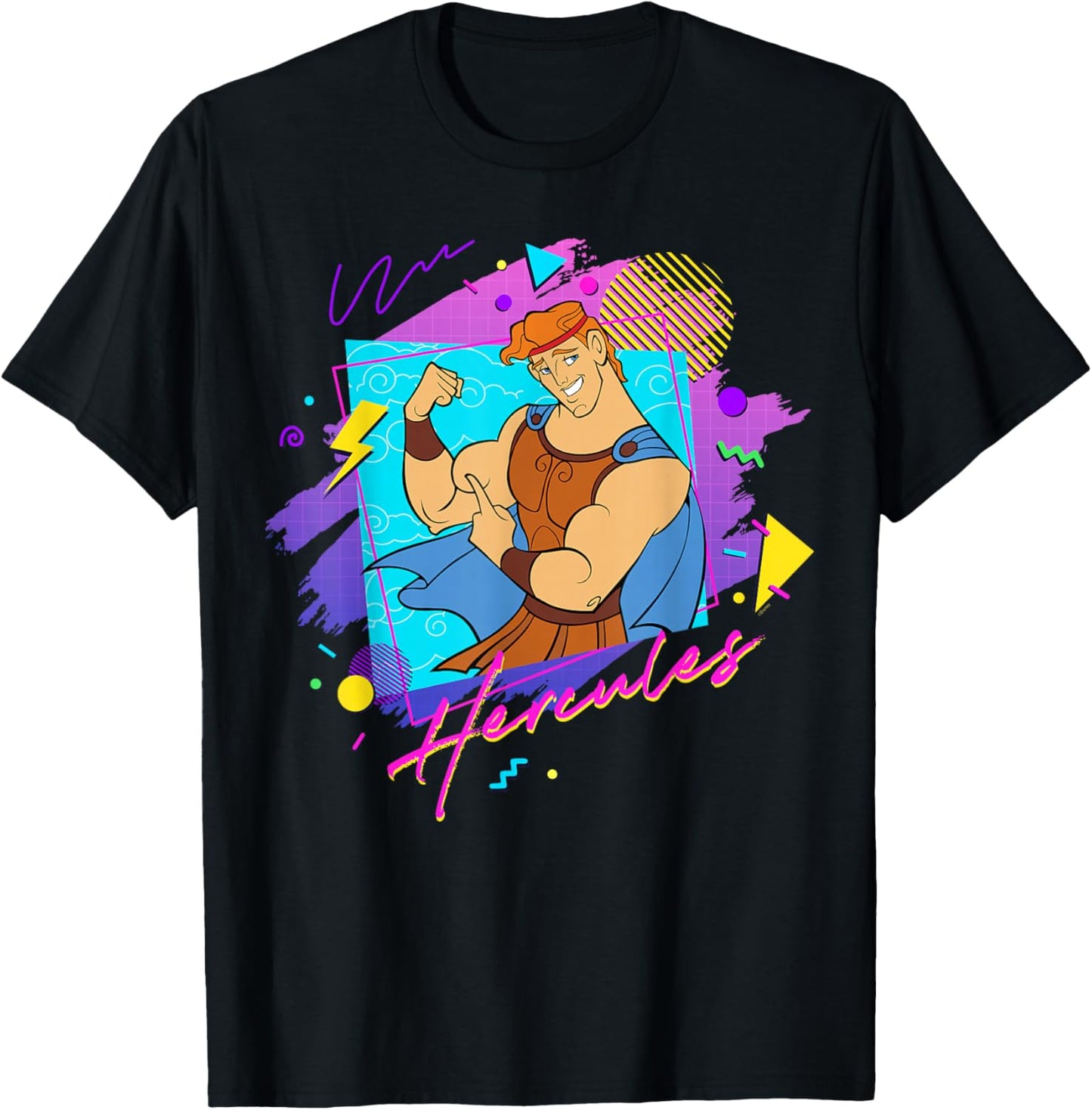 Disney Hercules Valentine’s Day Couples Matching Hercules T-Shirt - T-Shirt | Black