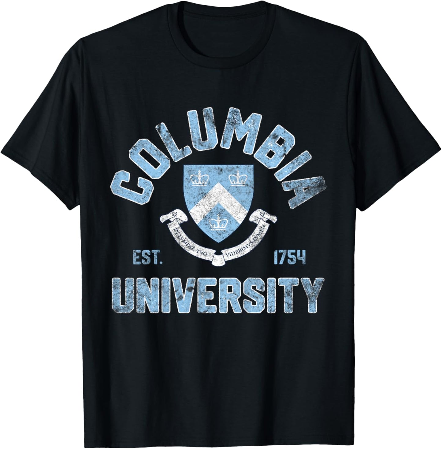 Kids Columbia Vintage Crest Arch EST. 1754 Navy | Columbia T-Shirt - T-Shirt | Black