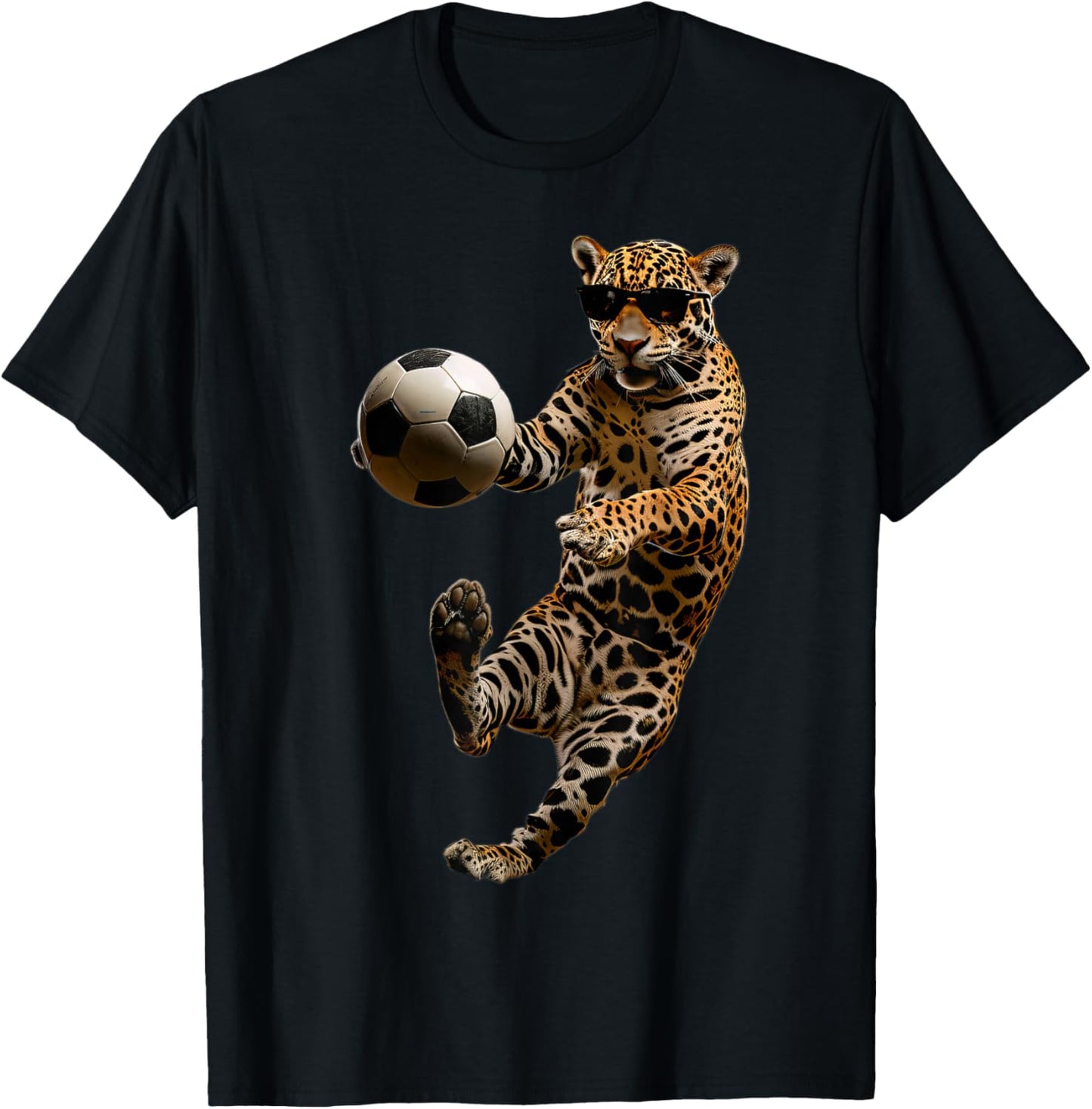 Jaguar Soccer T-Shirt - T-Shirt | Black