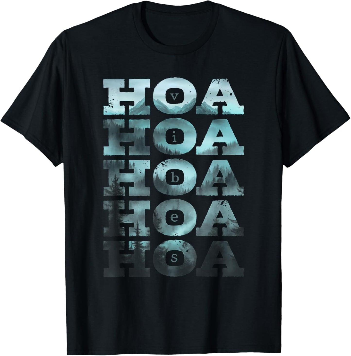 Hoa Hoa Hoa Hoa Hoa Season Vibes T-Shirt - T-Shirt | Black