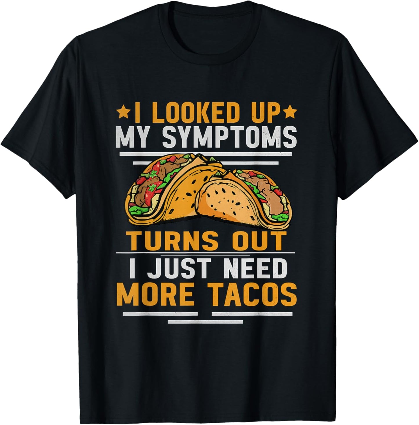 Tacos Lover Women Mexican Food Funny Taco T-Shirt - T-Shirt | Black