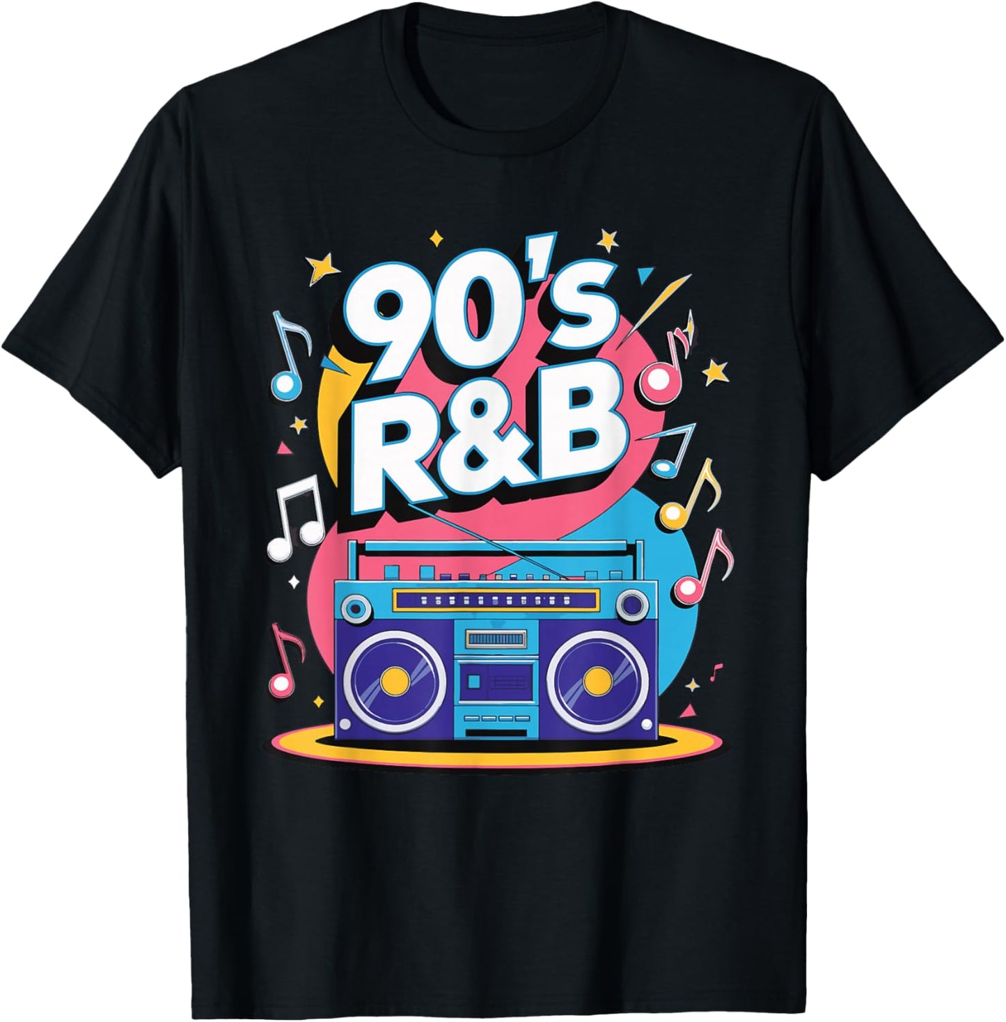90's R&B T-Shirt - T-Shirt | Black