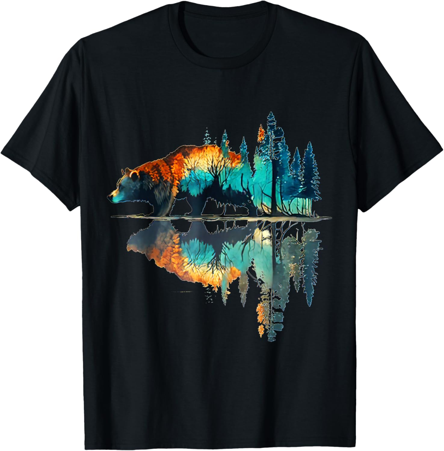 Smokey Bear National Park Adventure T-Shirt - T-Shirt | Black