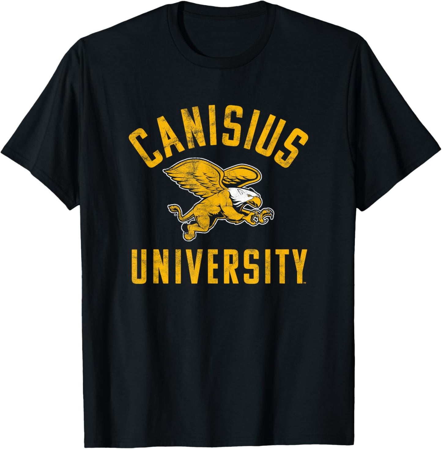 Canisius University Golden Griffins Large T-Shirt - T-Shirt | Black
