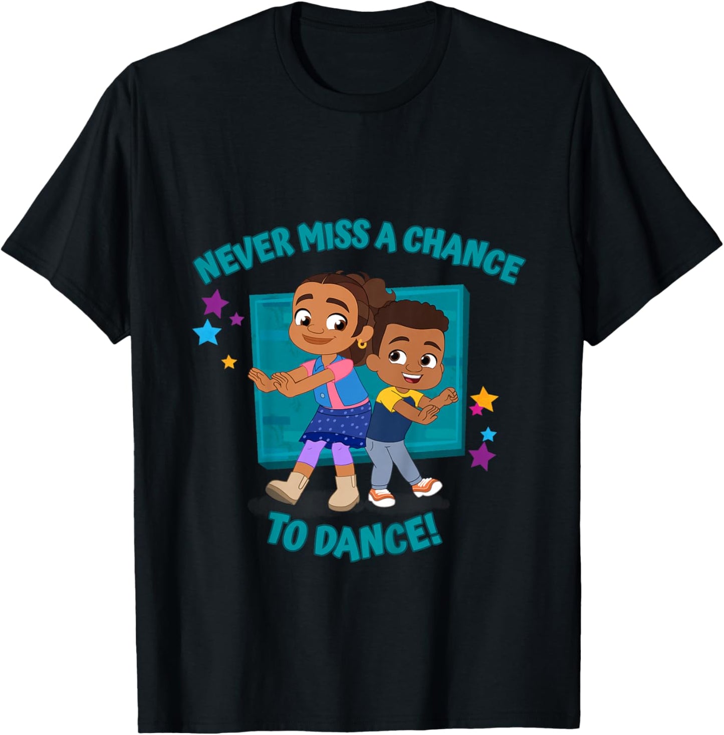 Kids Alma and Junior T-Shirt - T-Shirt | Black
