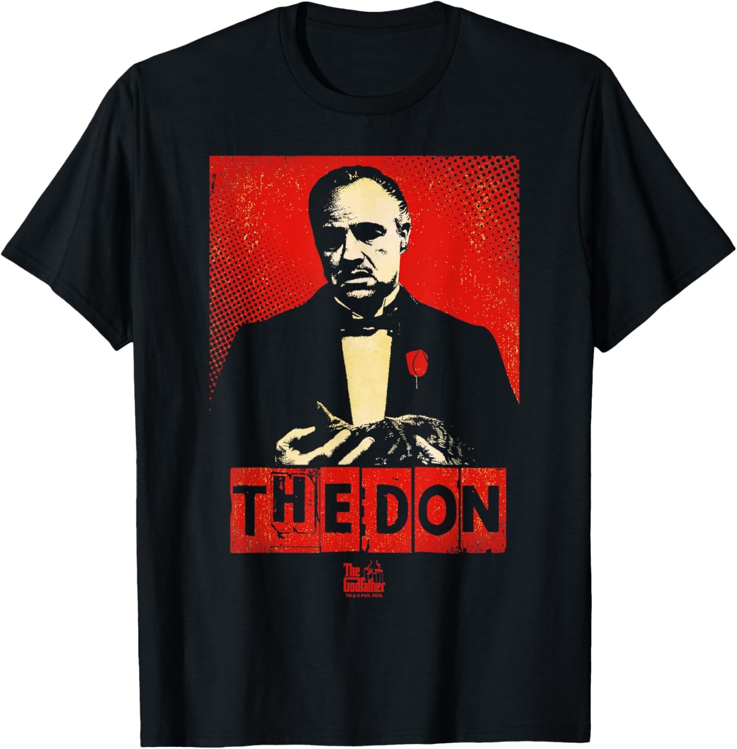 The Godfather Vito The Don Corleone T-Shirt - T-Shirt | Black