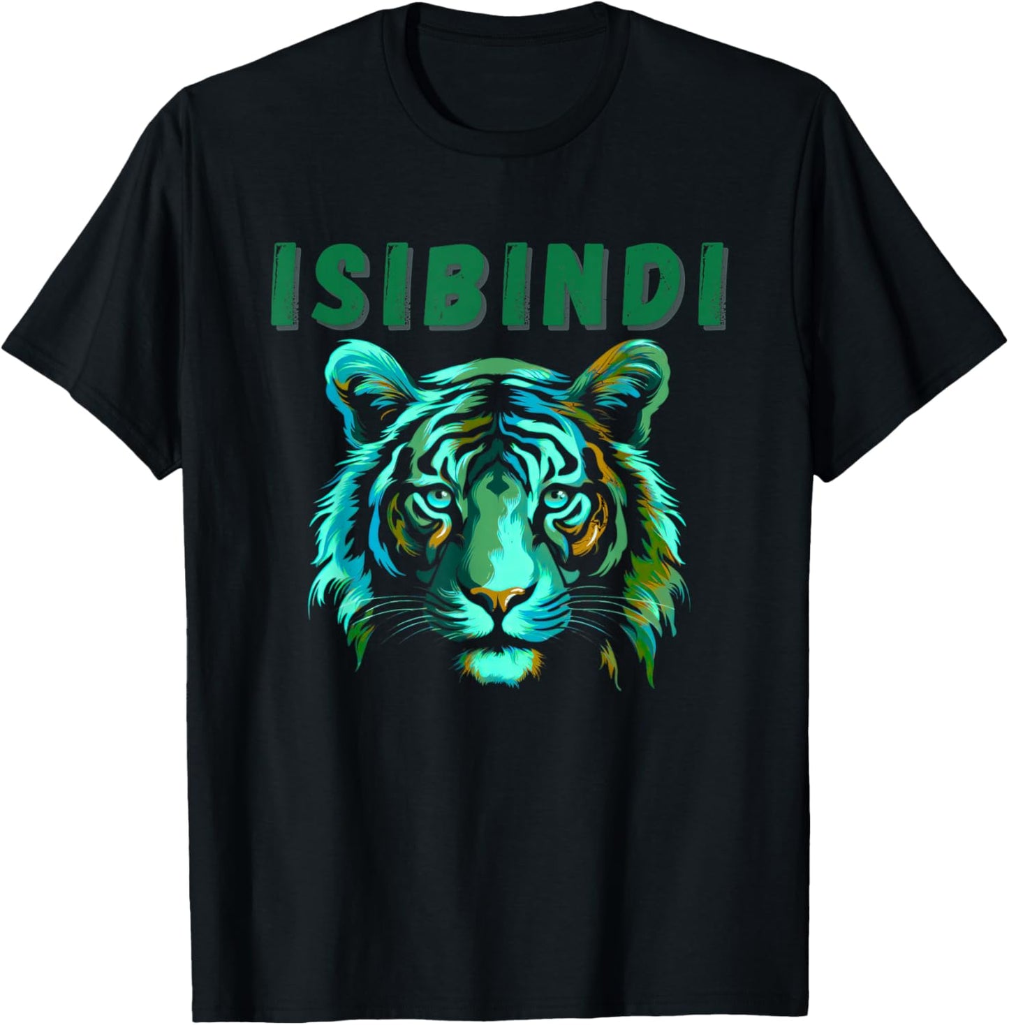 ISIBINDI LION BINDI House of Courage School Spirit Day Green T-Shirt - T-Shirt | Black