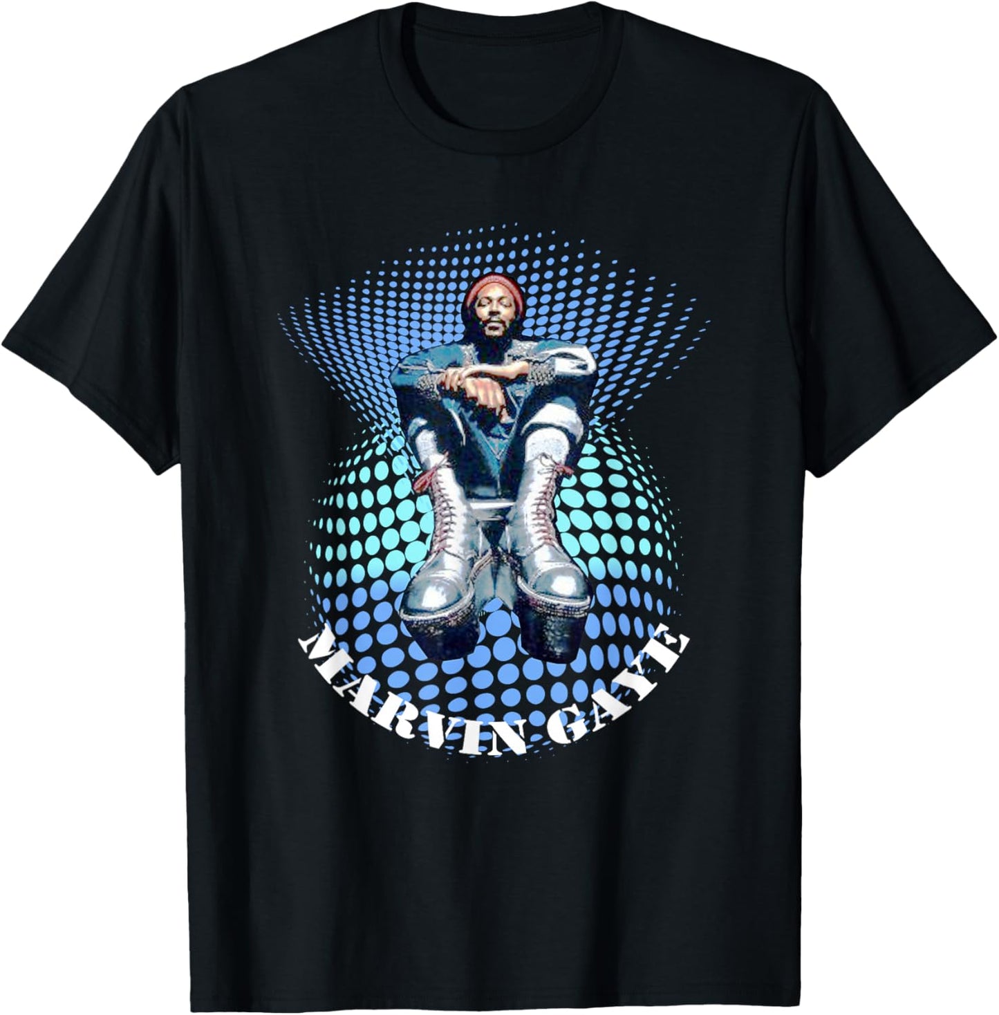 Marvin Gaye_002 T-Shirt - T-Shirt | Black