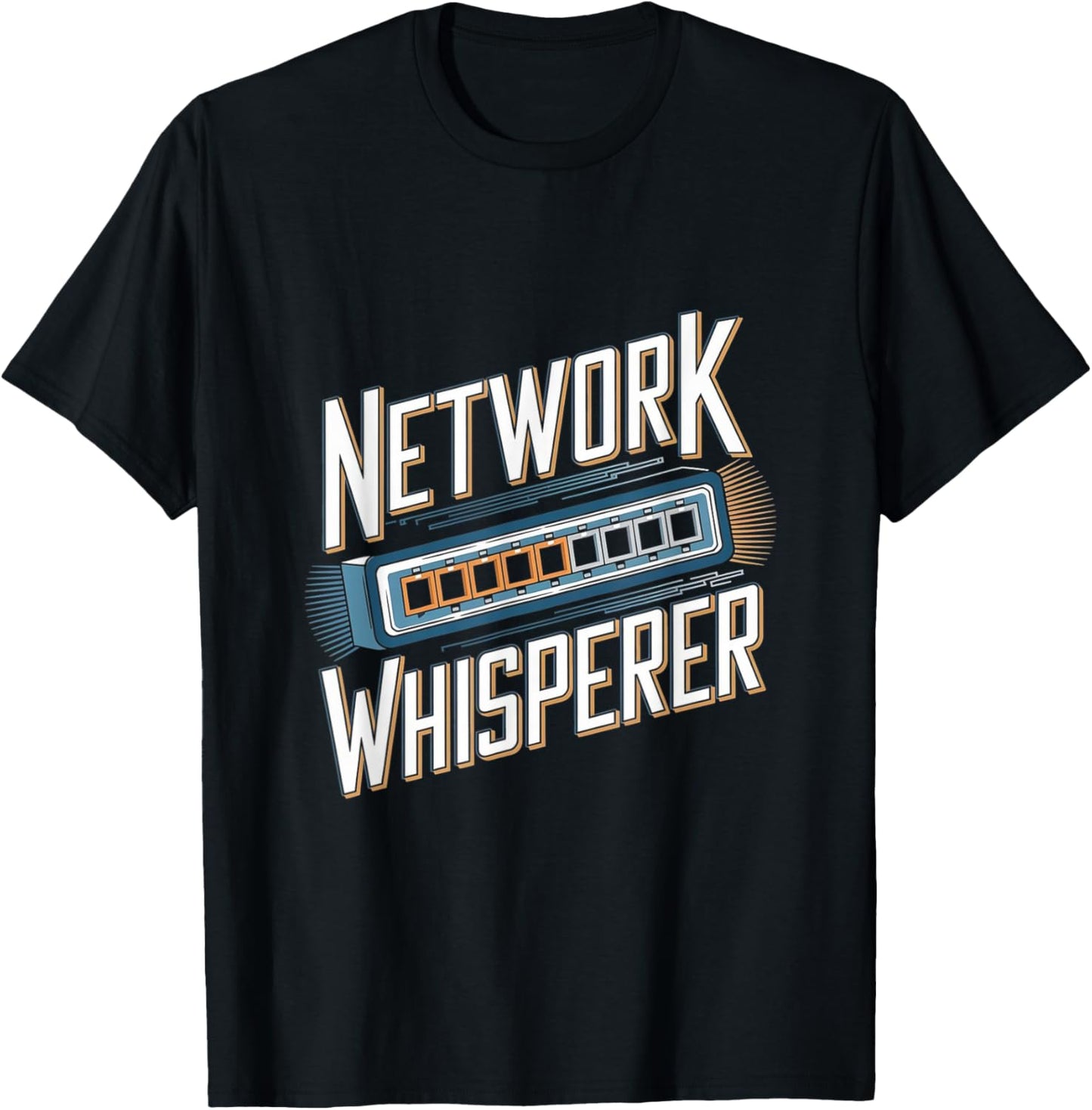 Network Engineer Network Whisperer IT Engineering T-Shirt - T-Shirt | Black
