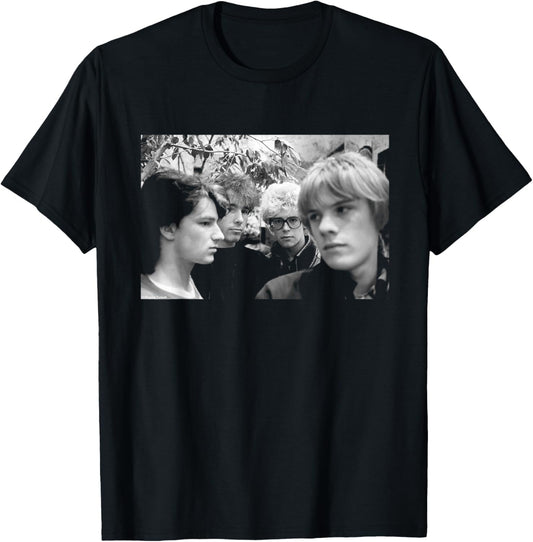 U2 Band Portrait Holland Boy Tour 1980 by Virginia Turbett T-Shirt - T-Shirt | Black