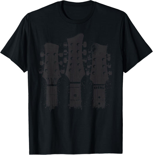 Guitar Player Rock and Roll Musician T-Shirt - T-Shirt | Black