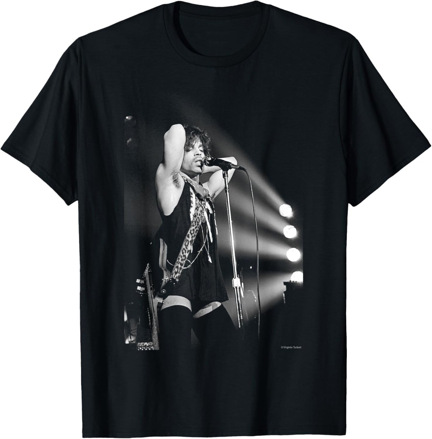 Prince Live Amsterdam Paradiso Club By Virgina Turbett T-Shirt - T-Shirt | Black