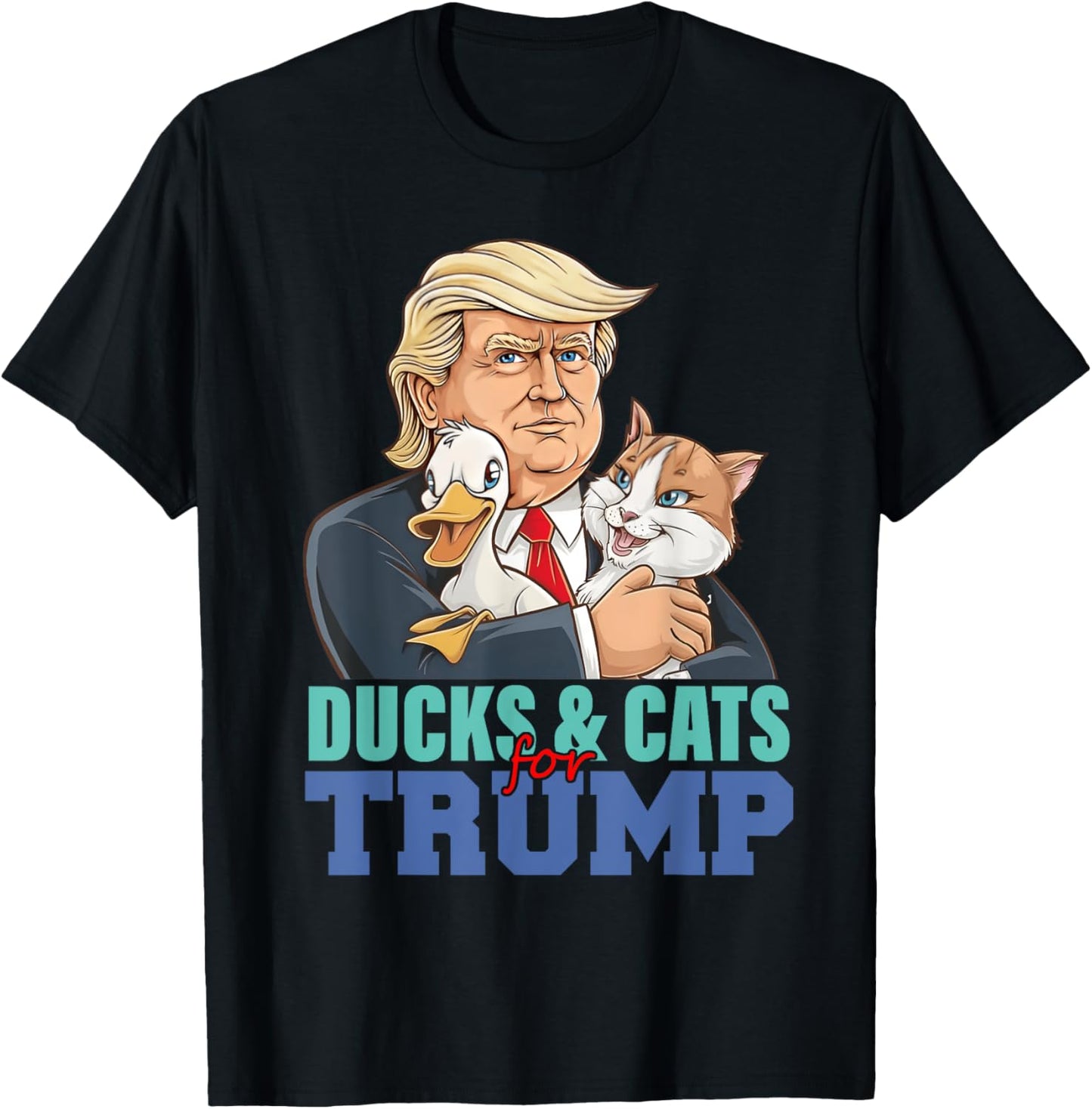 Prevent Animal Cruelty And Tortured Vote Trump Save Pets T-Shirt - T-Shirt | Black