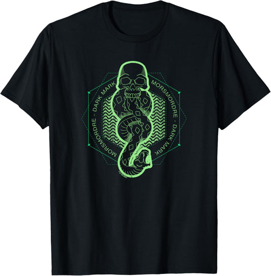 Harry Potter Morsmordre Dark Mark Icon T-Shirt - T-Shirt | Black