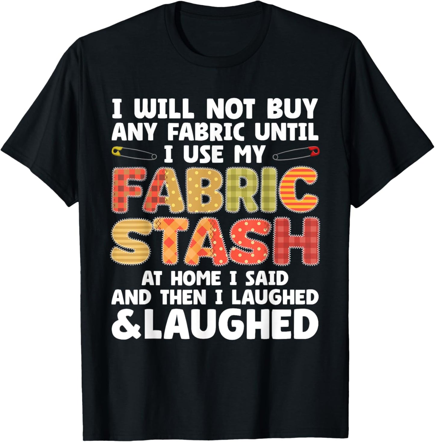 Funny Quilting Art Women Sewing Quilt Sewer Quilter T-Shirt - T-Shirt | Black