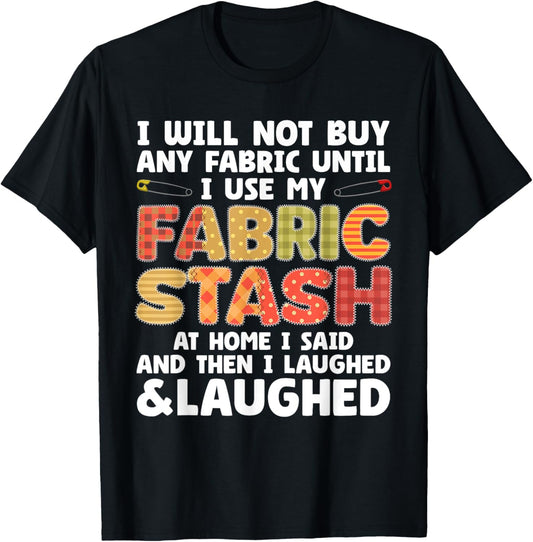 Funny Quilting Art Women Sewing Quilt Sewer Quilter T-Shirt - T-Shirt | Black