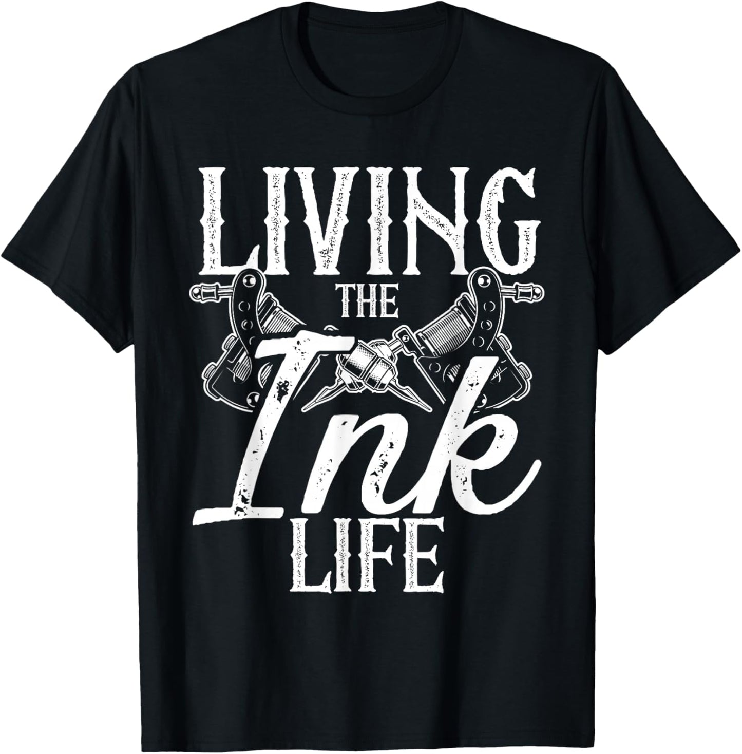 Vintage Tattoo Art Ink Style Body Art Inked T-Shirt - T-Shirt | Black