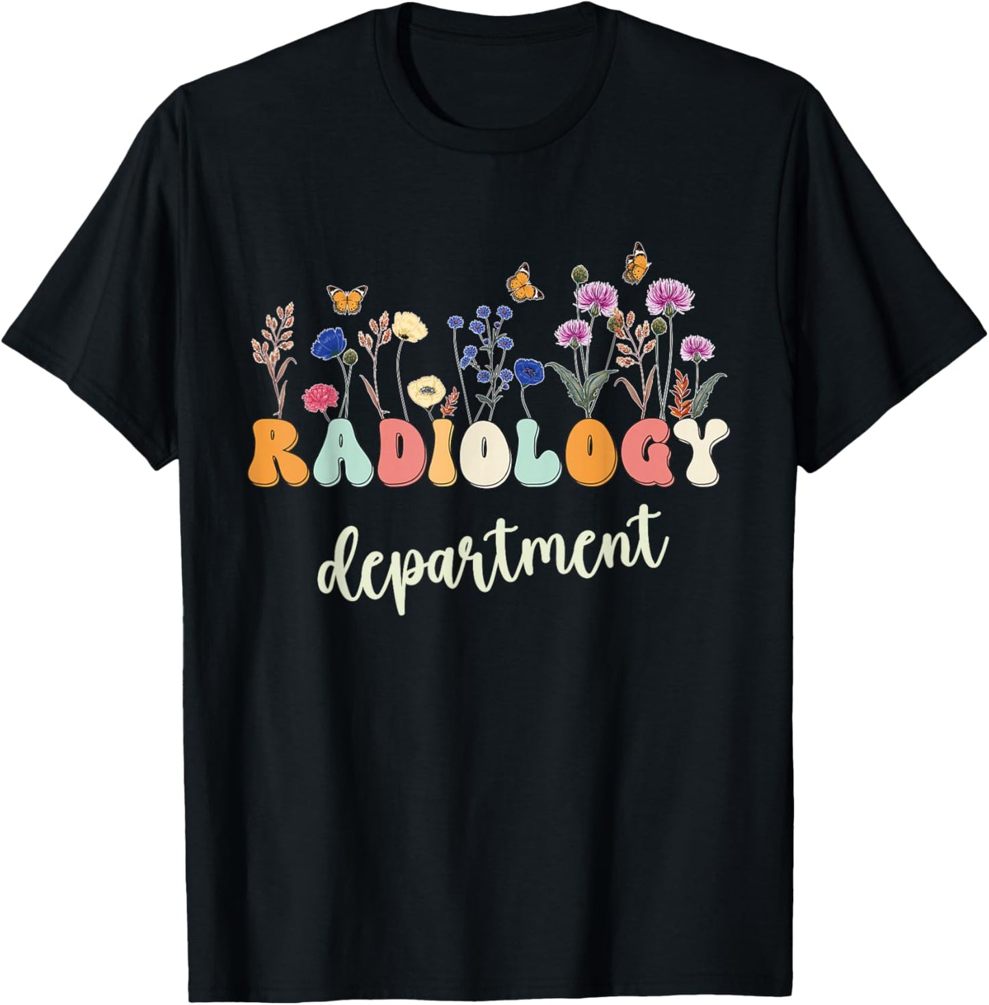 Radiology Department Funny Radiologic Technologist Rad Tech T-Shirt - T-Shirt | Black