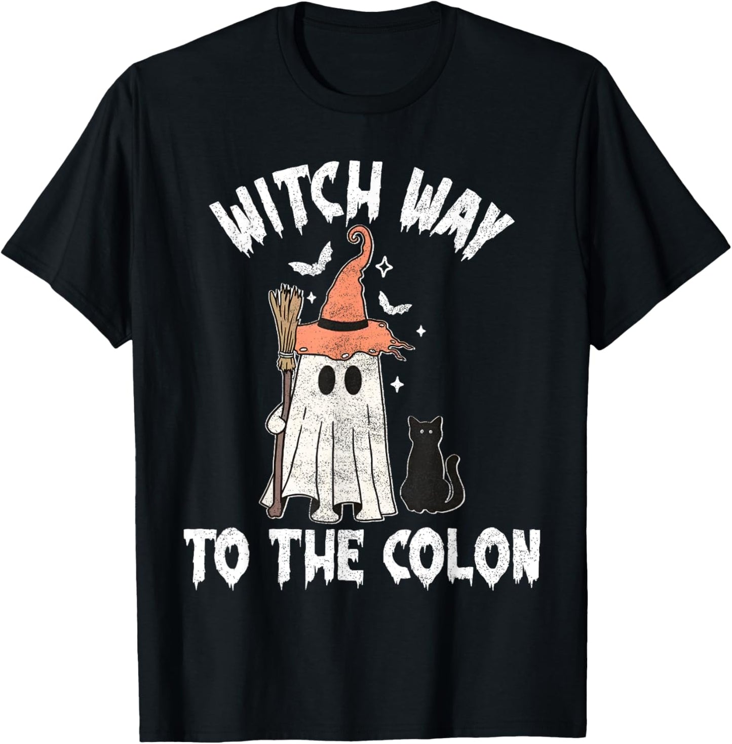 Endo Nurse Halloween Gastrointestinal Nurse Spooky GI T Cute T-Shirt - T-Shirt | Black