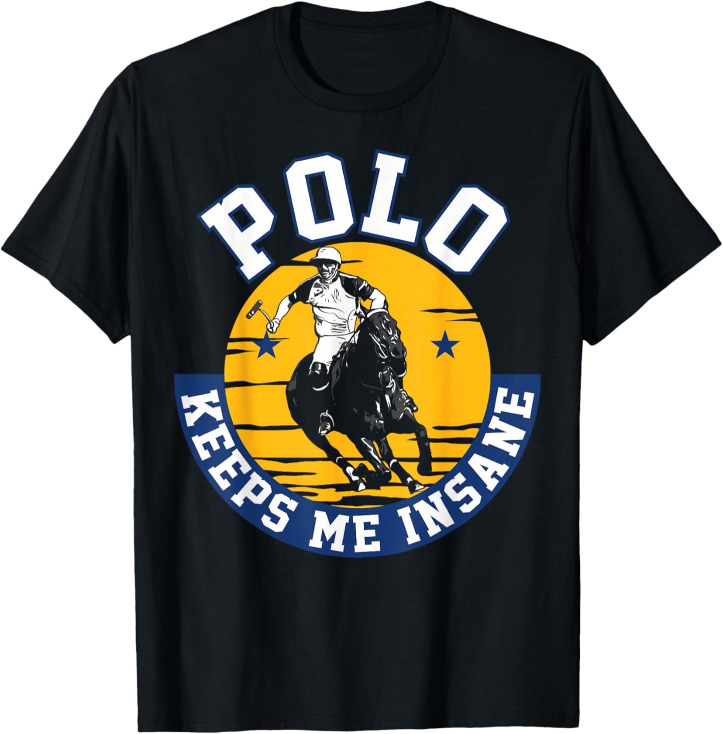 Sports Polo T-Shirt - T-Shirt | Black