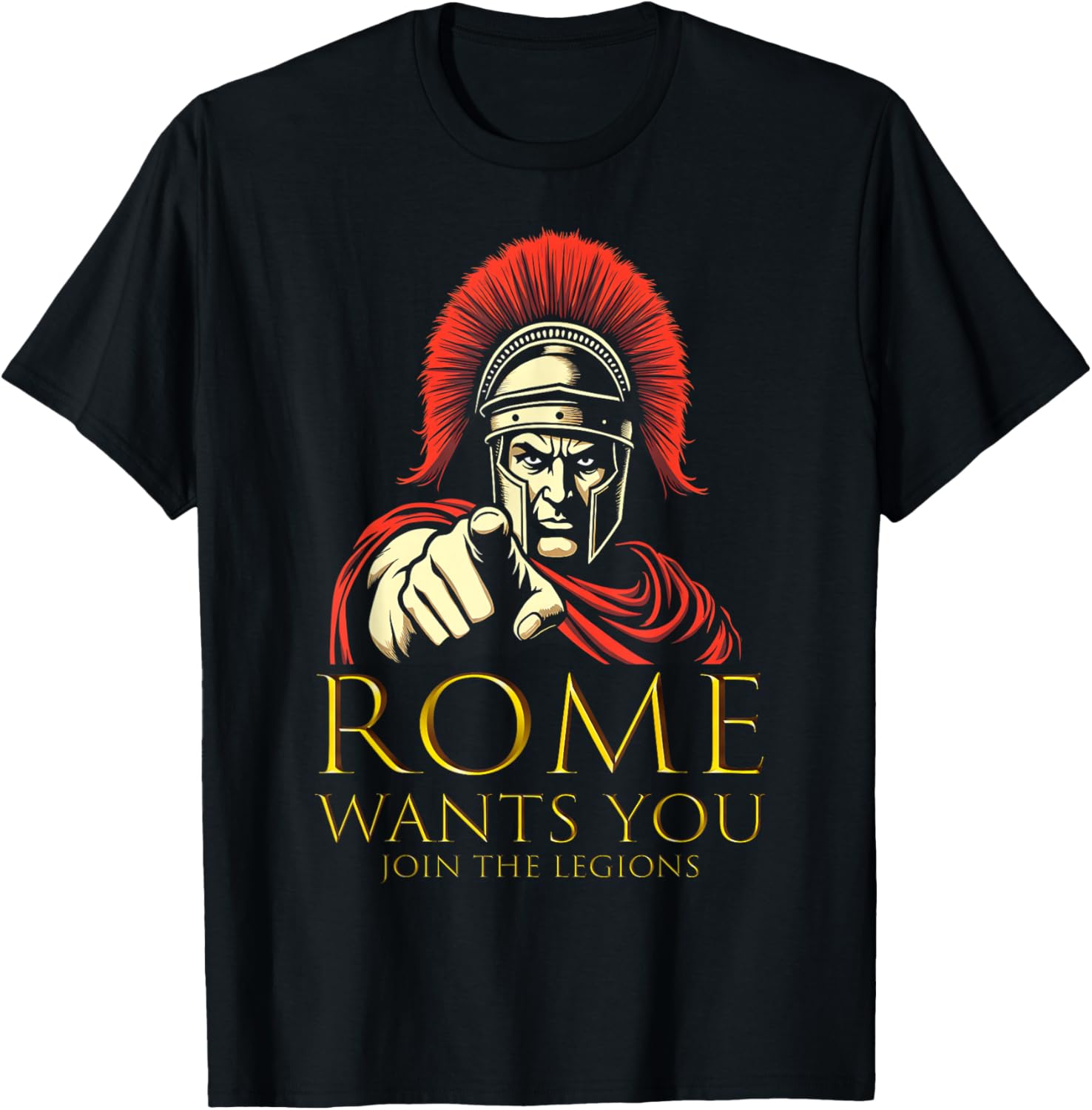 Roman Army Join The Funny Roman T-Shirt - T-Shirt | Black