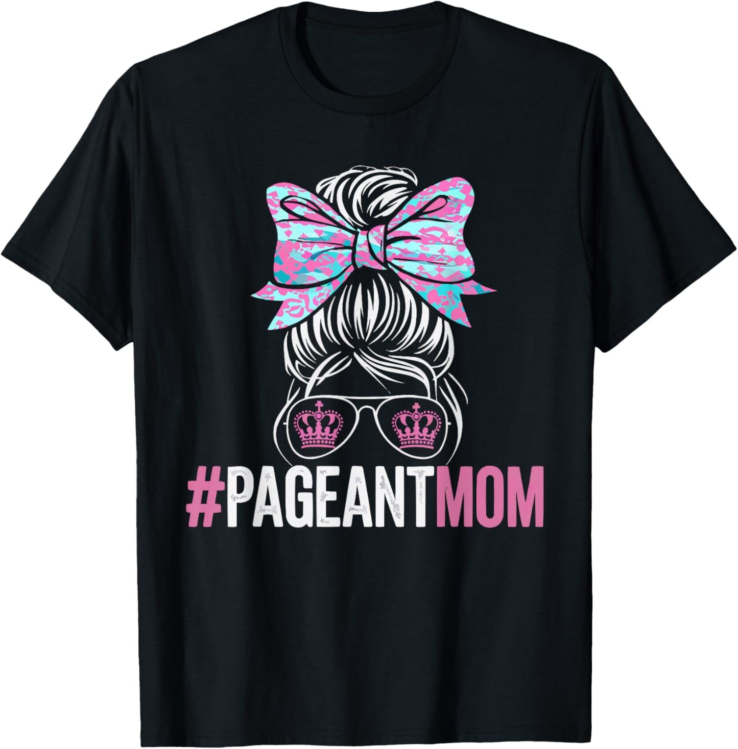 Pageant Mom Pageantry Pageant Contest Beauty Queen T-Shirt - T-Shirt | Black