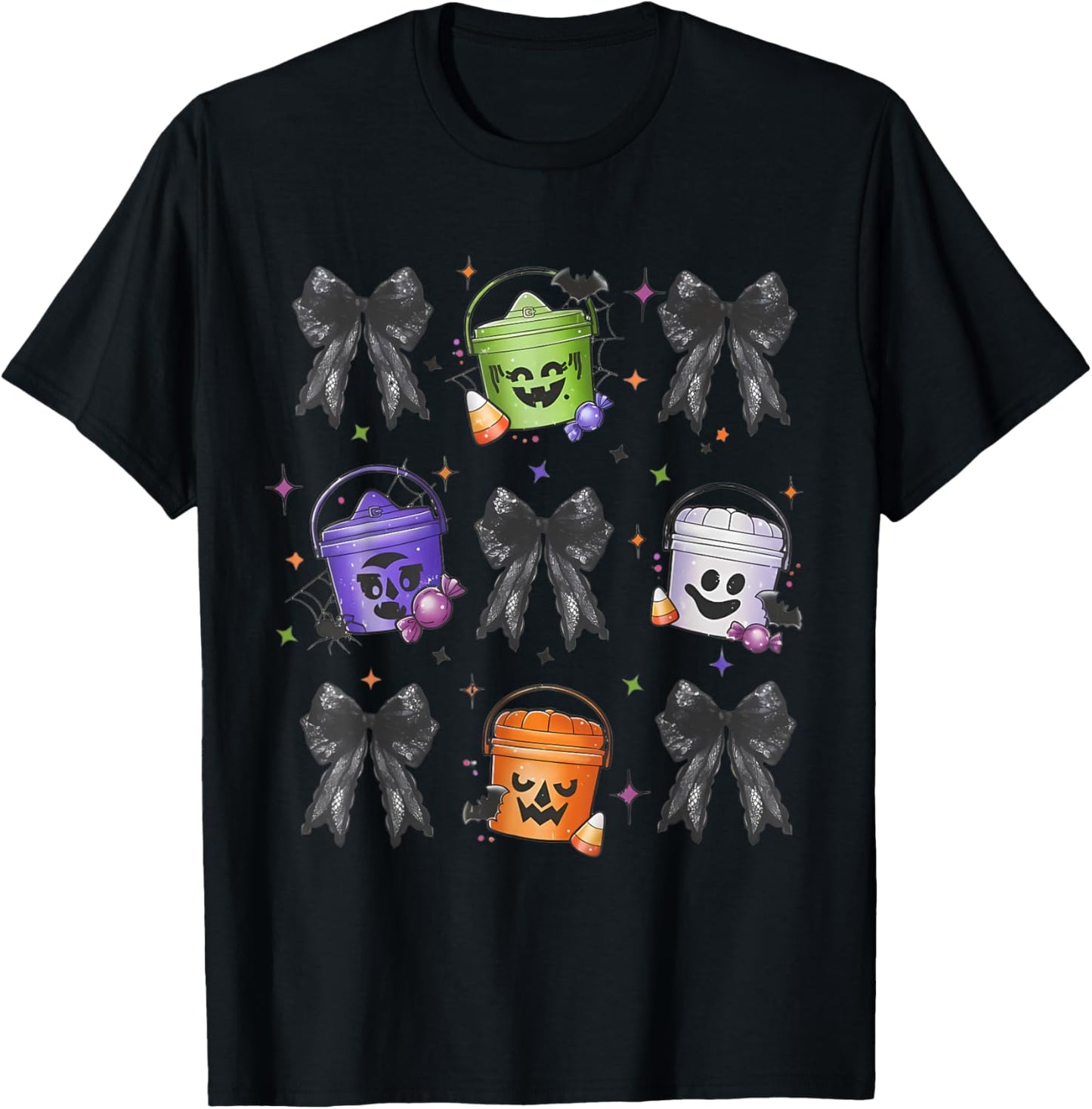 Spooky Nuggets Meal Bucket Trendy Halloween, Spooky Season T-Shirt - T-Shirt | Black