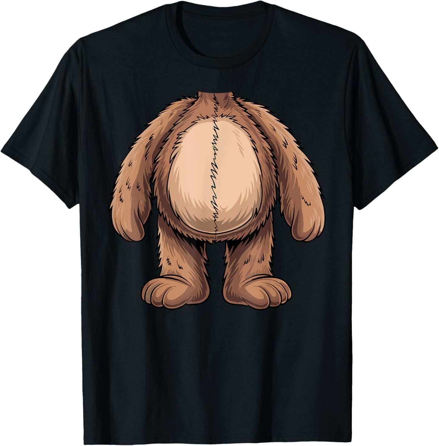 Teddy Bear Halloween Outfit Funny Simple Costume T-Shirt - T-Shirt | Black