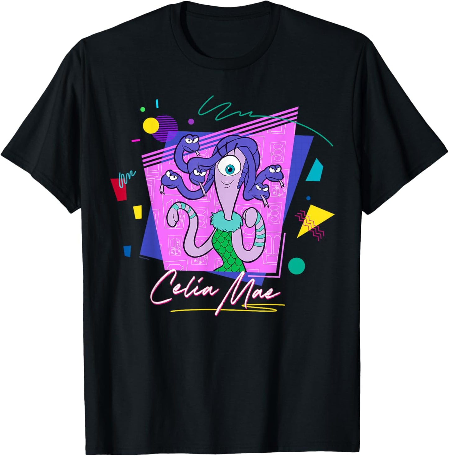 Disney & Pixar’s Monsters Inc Couples Matching Celia Mae T-Shirt - T-Shirt | Black