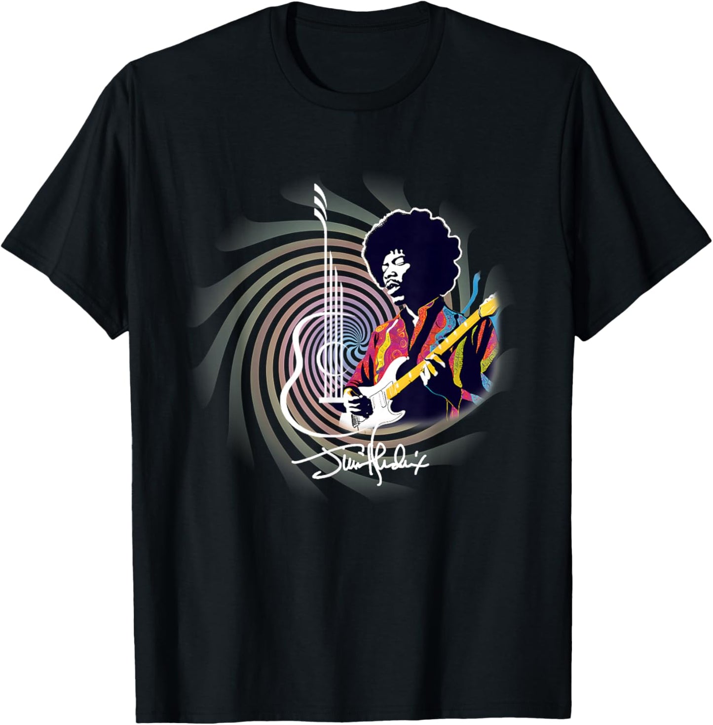 Jimi Hendrix_005 T-Shirt - T-Shirt | Black
