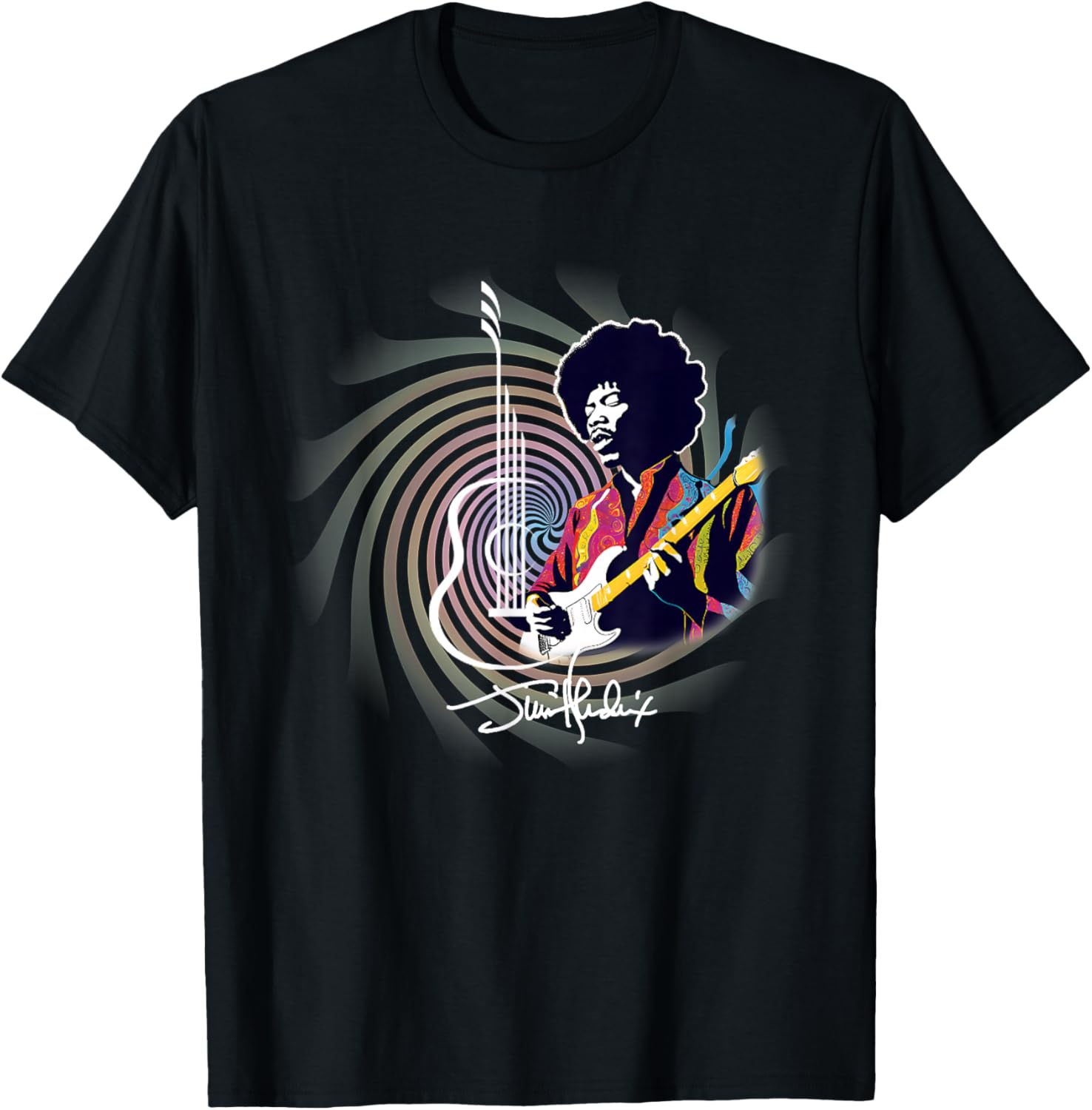 Jimi Hendrix_005 T-Shirt - T-Shirt | Black