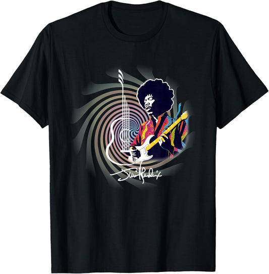 Jimi Hendrix_005 T-Shirt - T-Shirt | Black