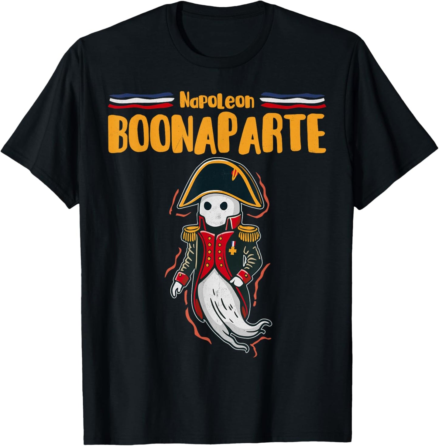 Napoleon Bonaparte Halloween Costume Historical Reenactment T-Shirt - T-Shirt | Black