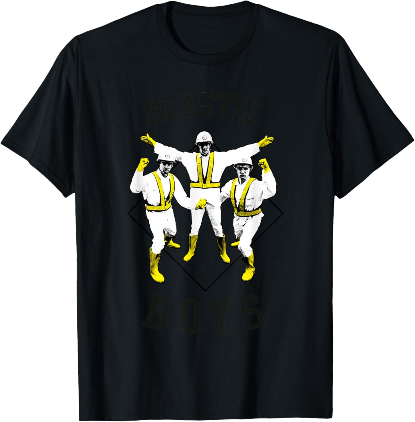 Beastie Boys Official Hello Nasty - -Adults, Music Fans, All Ages - Grey, Small, Short Sleeve, Classic Fit, , Polyester T-Shirt - T-Shirt | Black