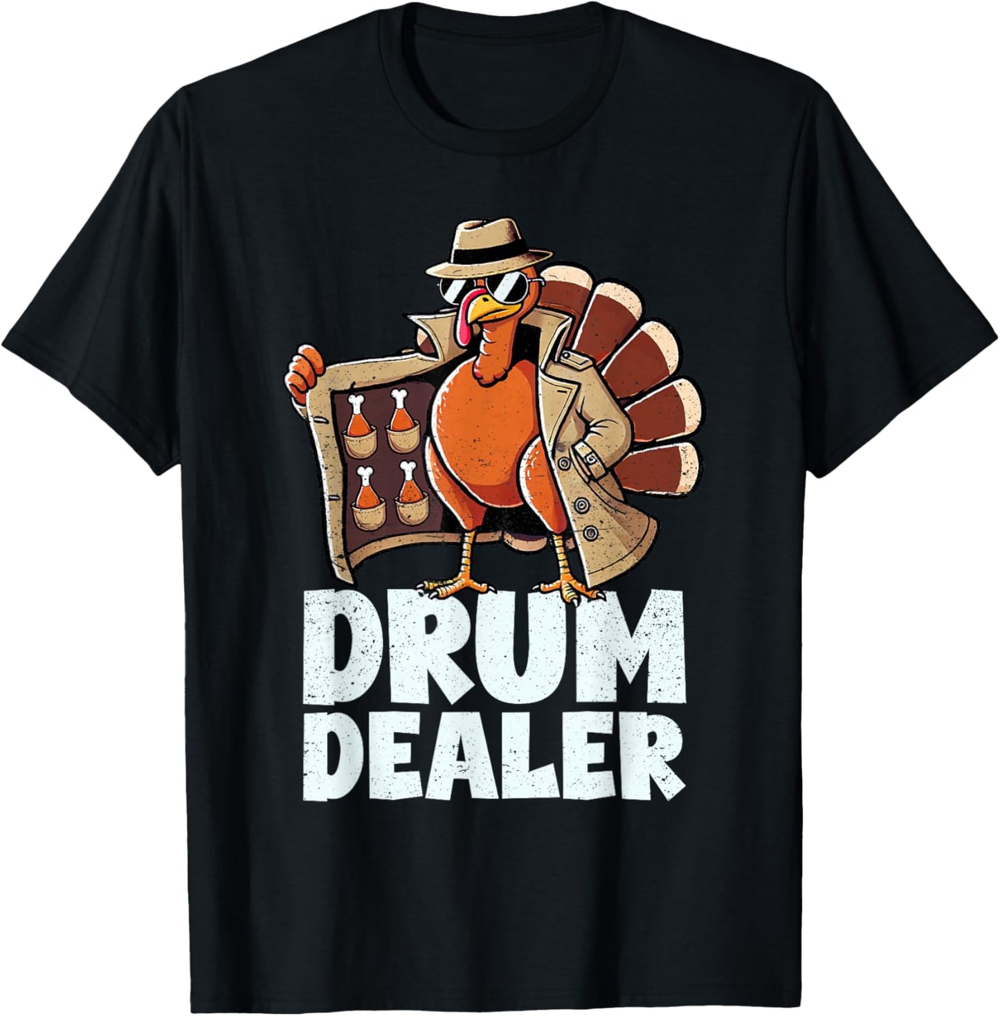Funny Thanksgiving meme Turkey day T-Shirt - T-Shirt | Black