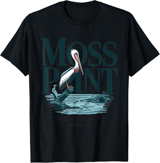 The River City - Pelican's Watch T-Shirt - T-Shirt | Black