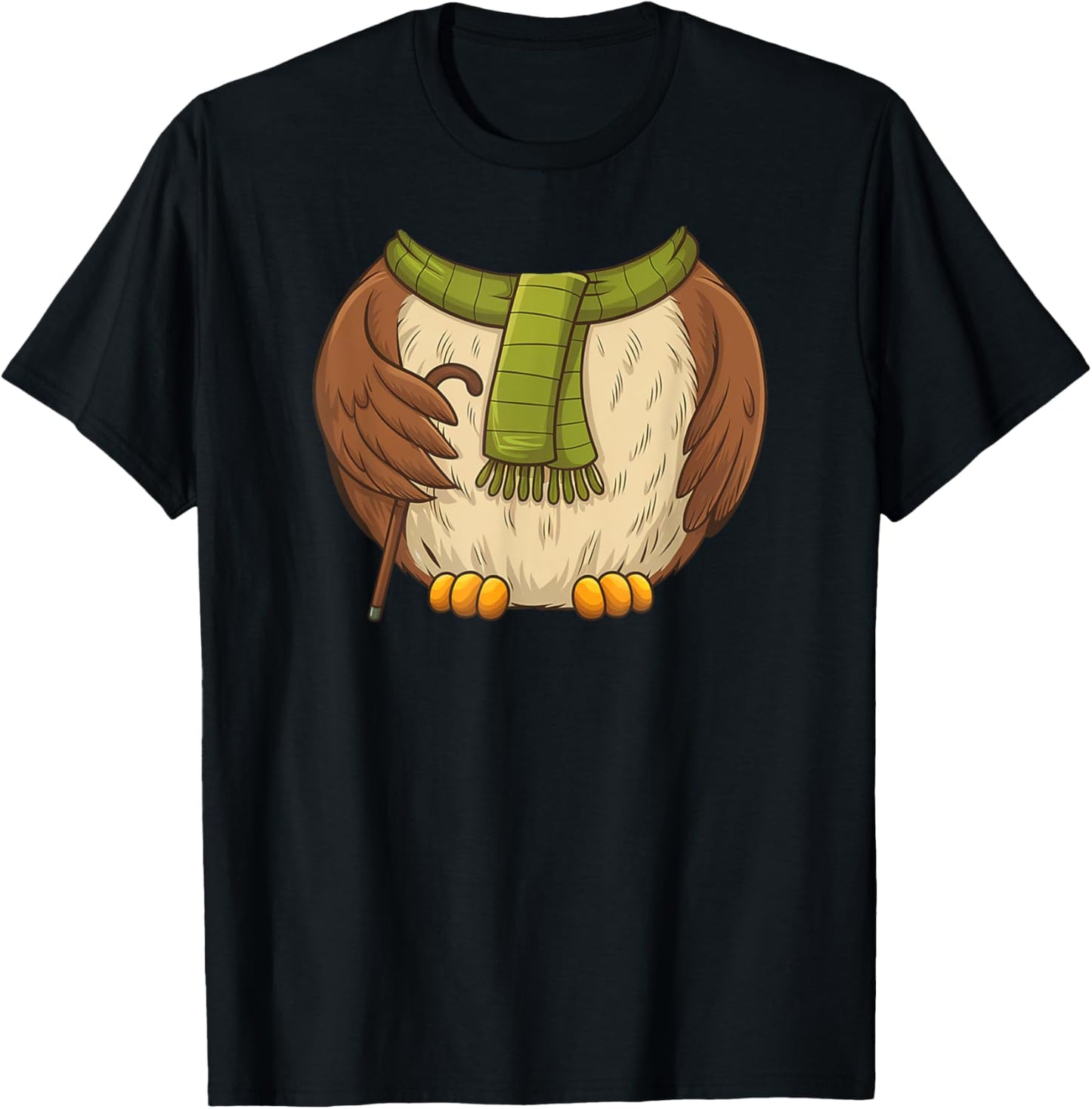 Owl Costume Halloween T-Shirt - T-Shirt | Black