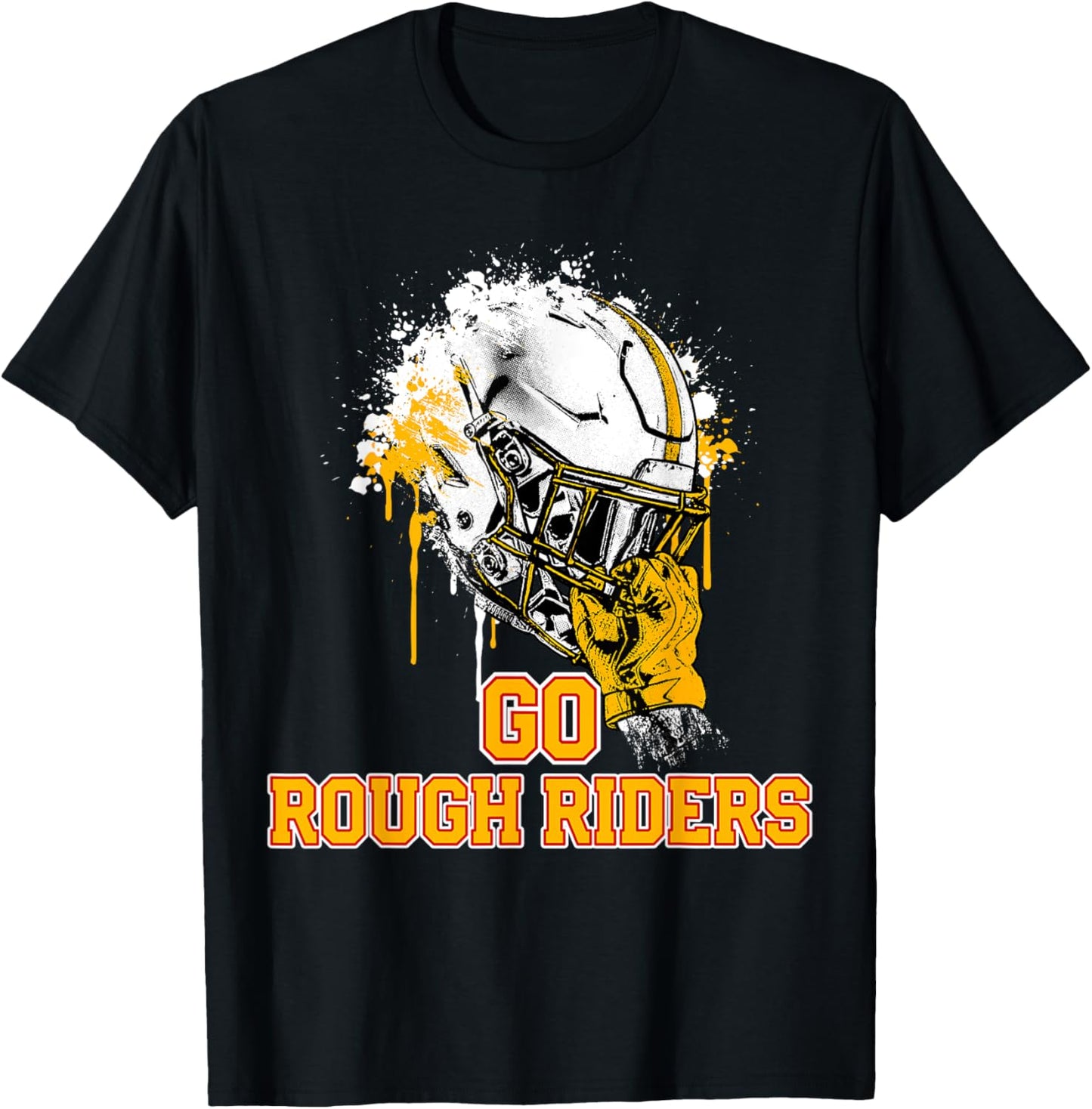 Roosevelt Rough Riders Rising Helmet GO! T-Shirt - T-Shirt | Black