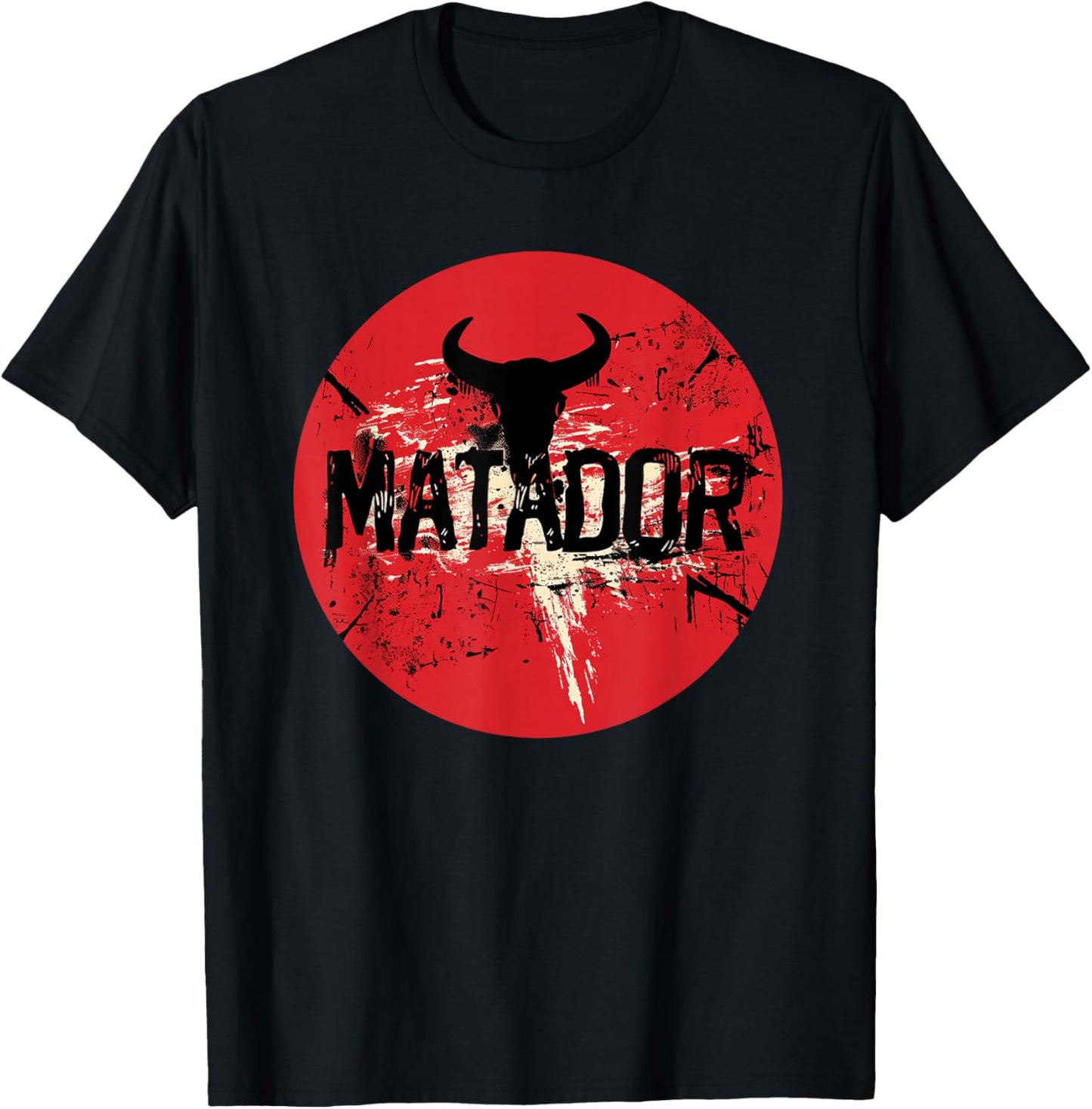Awesome red Matador Costume for Boys and Girls T-Shirt - T-Shirt | Black