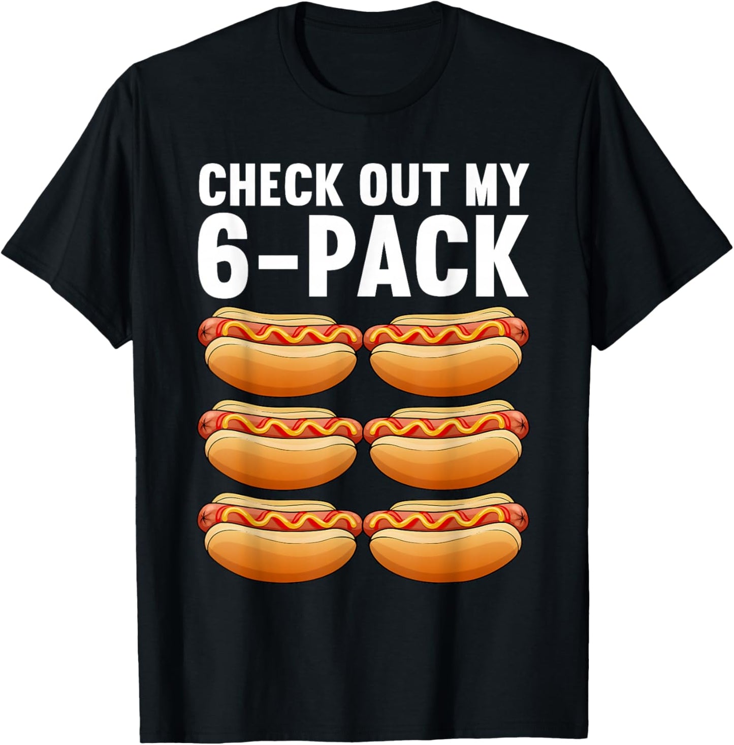 Cool Hot Dog Outfit Women Adult Hotdog Lover Hot Dog T-Shirt - T-Shirt | Black