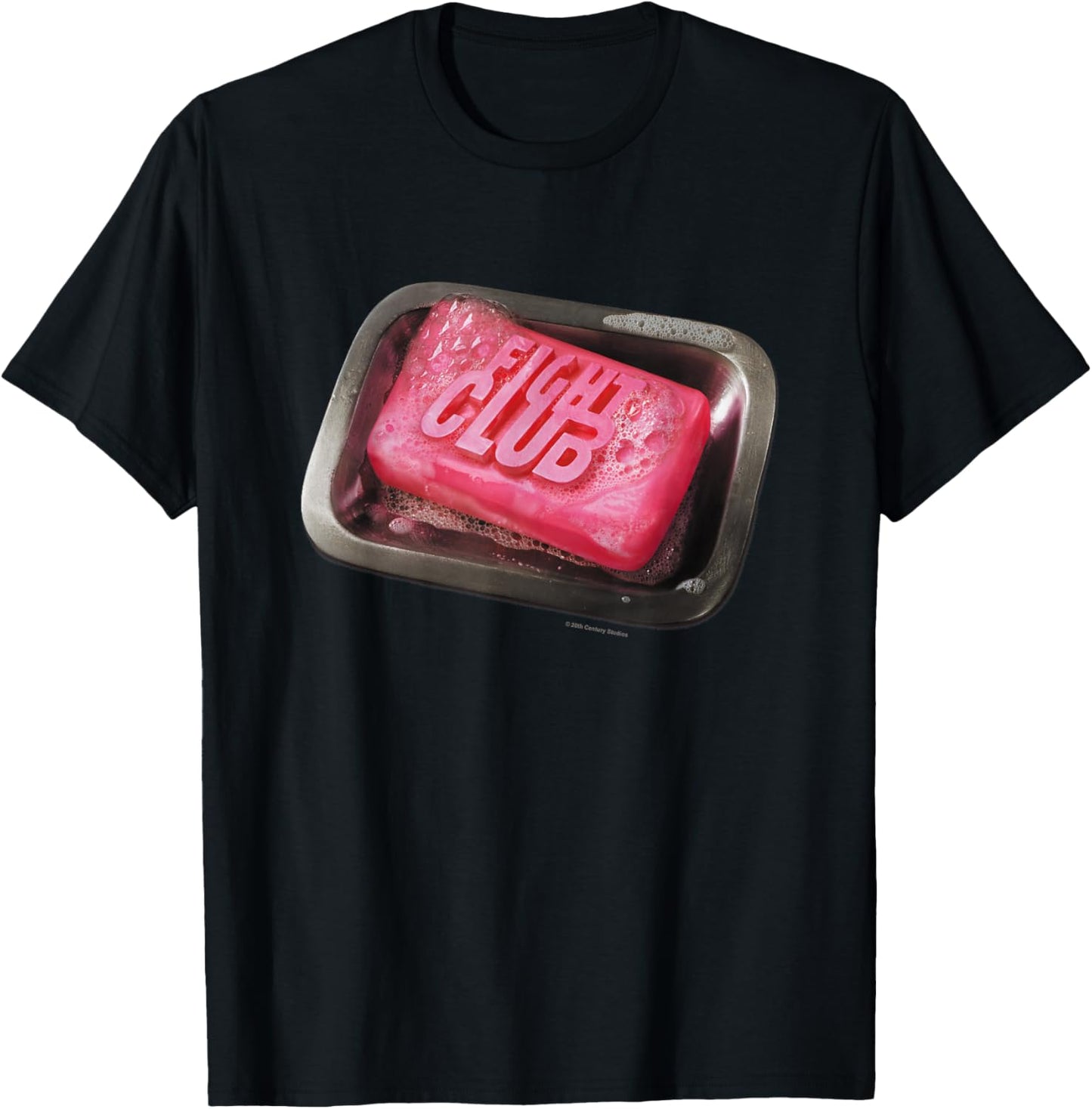 Fight Club Iconic Soup Big Chest Logo T-Shirt - T-Shirt | Black