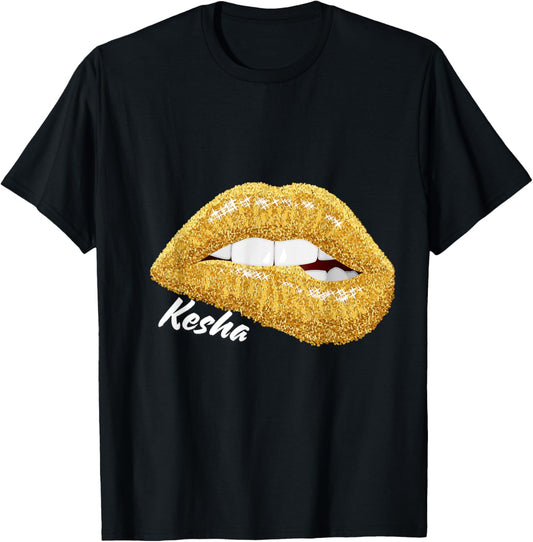 Kesha Name - Women's Kesha Fans Birthday Personalized - Black, Small, Short Sleeve T-Shirt - T-Shirt | Black