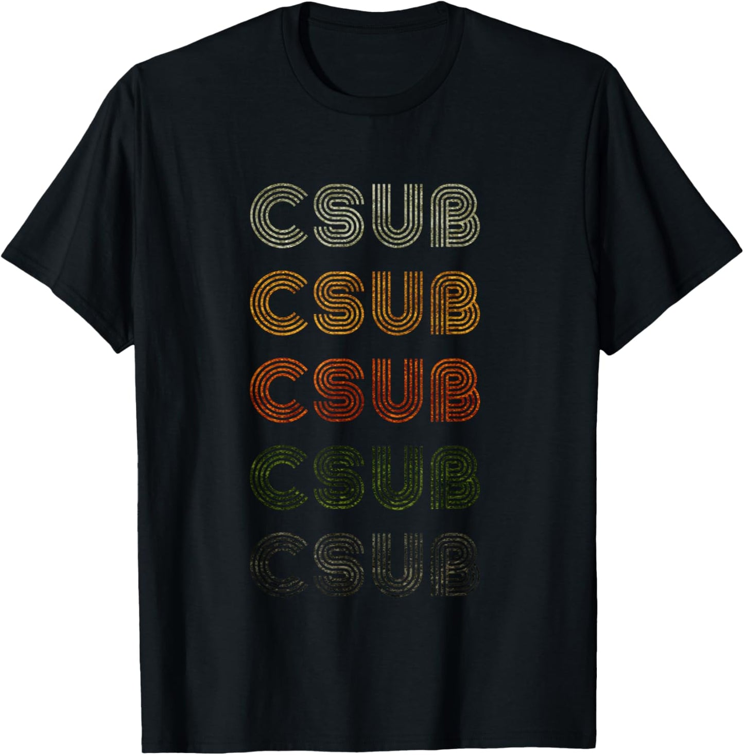 Love Heart Csub Grunge Vintage Style Black Csub T-Shirt - T-Shirt | Black