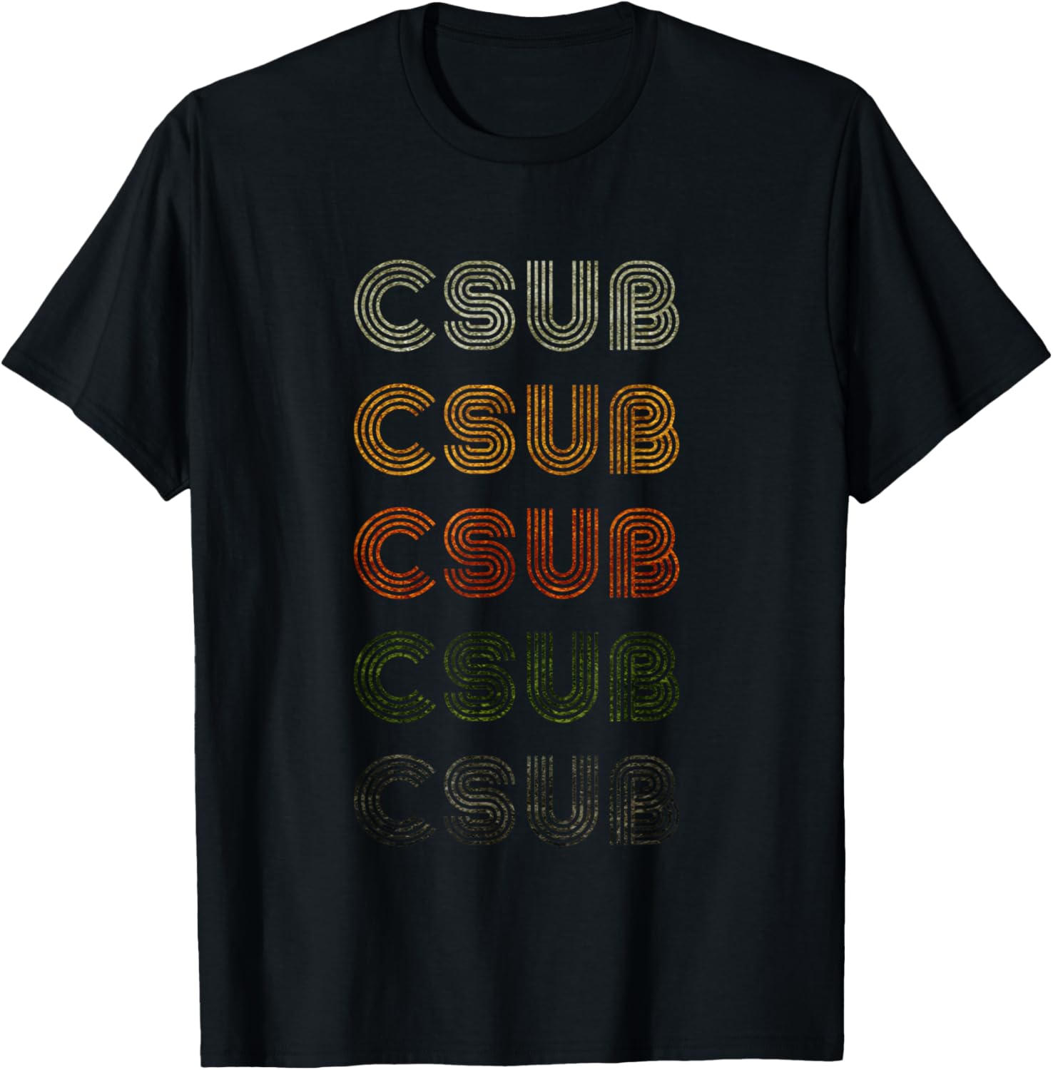 Love Heart Csub Grunge Vintage Style Black Csub T-Shirt - T-Shirt | Black