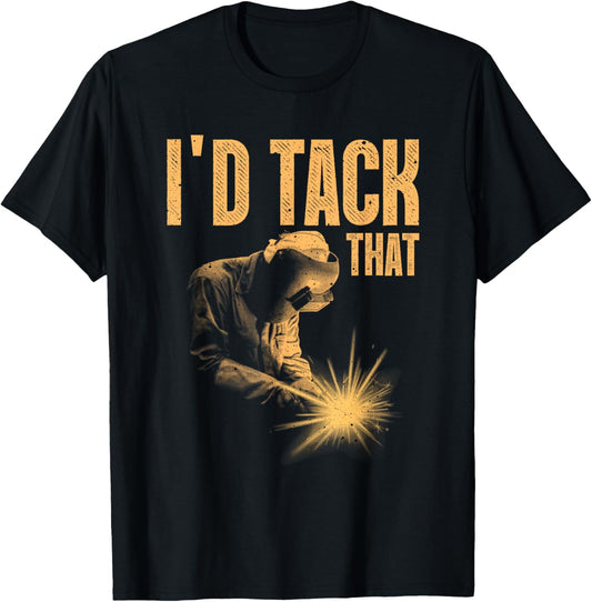 Best Welding Art Women MIG/TIG Welding Metal Welder T-Shirt - T-Shirt | Black