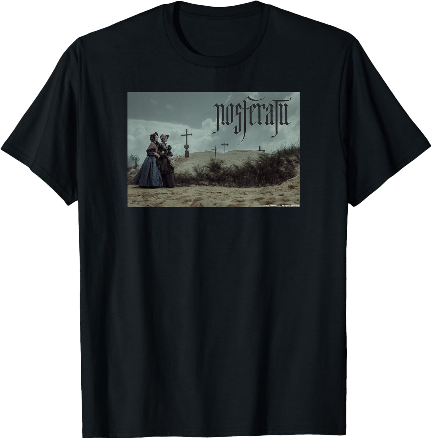 Nosferatu Graveyard Walk T-Shirt - T-Shirt | Black