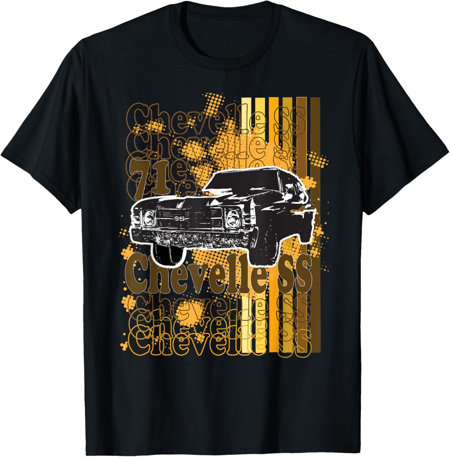 71 Chevelle SS T-Shirt - T-Shirt | Black