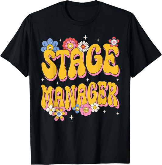 Stage Manager T-Shirt - T-Shirt | Black